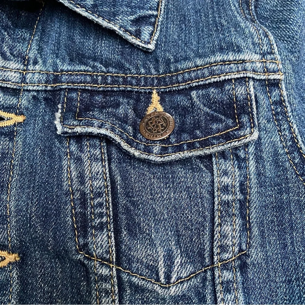 Ralph Lauren Denim Distressed Girls Jacket